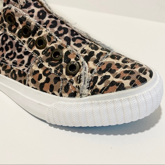BLOWFISH Play Leopard Print Sneakers- Brand New - Picture 3 of 15